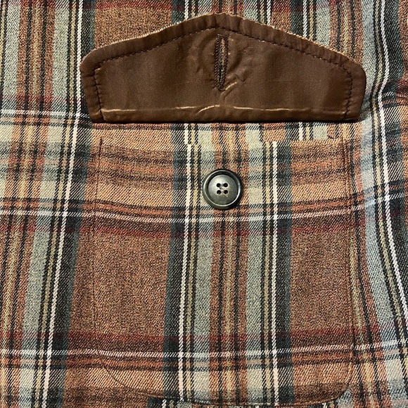 HARRIS/WALLACE Harris Wallace Plaid Zip Up Jacket - Picture 9 of 12